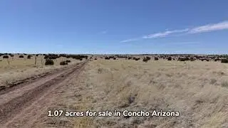 1.07 acres for sale in Arizona.