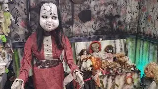 2023 Yard Haunt Halloween Mini Day Walk-thru and Night time preview
