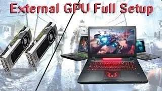 How to setup External GPU with Laptop