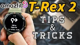 Amazfit T Rex 2 Tips And Tricks 🤩🔥