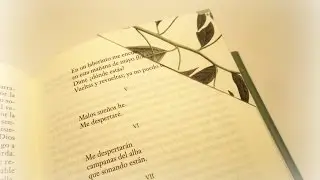 DIY Marcapáginas fácil, bookmark easy  en cinco minutos..Tutorial