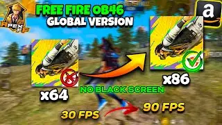NEW AMAZON FREE FIRE OB46 SUPER OPTIMIZED | FREE FIRE X86 | FIX LAG AFTER OB45 FREE FIRE UPDATE
