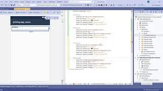 Xamarin Android, SQLite and Entity Framework Core Part 3 - UI