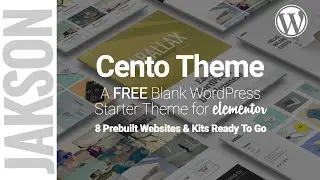 Cento Theme v2 - A FREE Blank WordPress Starter Theme for Elementor
