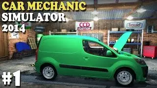 Car Mechanic Simulator 2014 - Part 1 - First Job - Gameplay Commentary