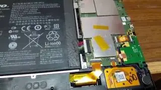 Замена разъёма micro USB питания Lenovo IdeaTab S6000