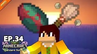 Minecraft Standard #34 - Surviving with an Archaeologist, Searching for Legendary Eggs
