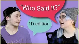 WHO SAID IT? - One Direction Edition (ft My Boyfriend Chandler)