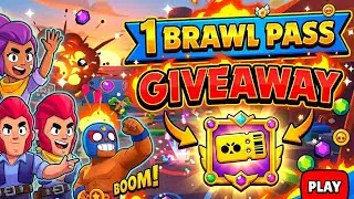 Brawl Stars 1x Brawl Pass Giveaway | Starr Nova Gameplay