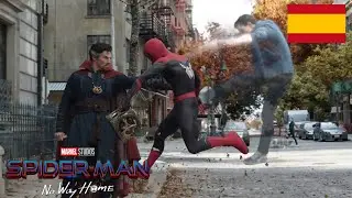 Spider-Man lucha contra Dr.Strange por La Máquina de Kadavas- [Spider-Man No way Home] (Castellano)