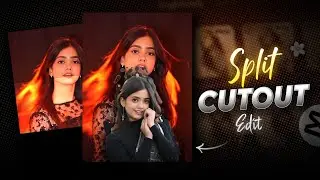 Trending Split Cutout Transition Reels Video Editing | Instagram Viral Edits ✨