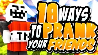 ✔10 Prank Items to TROLL Your Friends!! (Custom Command!) [HD]