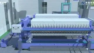 ¿Qué es el proceso de molienda de harina de yuca?-Cassava flour production line 3D video