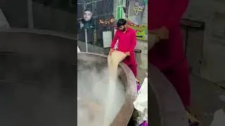Ramadan special 4800 kg biggest kadhai prasad making #ajmerfood#shorts#trending#viral#lavkush