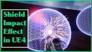 Force Field and Impact Effect - (UE4 Tutorial)