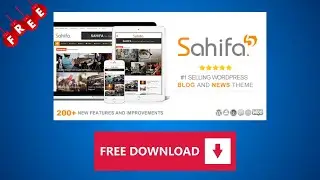 Download Sahifa WordPress Theme for Free | Best News, Blog & Magazine Theme (2025)