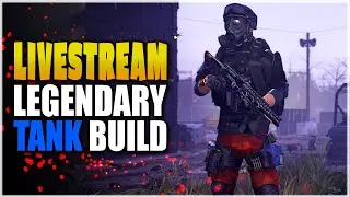 New *LEGENDARY TANK BUILD* for Solo Players - The Division 2 | Livestream