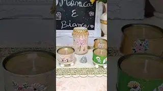 Fiz velas com latas. #artesanato #velasartesanais #handmade #candy