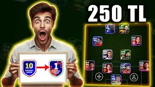 SIFIR HESAB KURDUM 💪 1.KLASMAN OLMAYA ÇALIŞTIM 🔥 EFOOTBALL 2025 MOBİLE