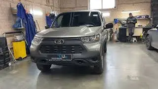 Lada Niva Travel - дооснащение автосигнализации поисковым маяком StarLine M66