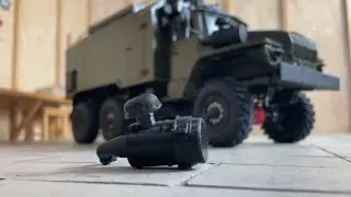 ✅Воздушный фильтр на УРАЛ (WPL B36) от TopRC!