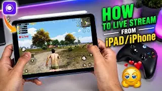 How To Live Stream From iPad or iPhone on YouTube🔥 Best PUBG  Gaming Streaming App for iPhone