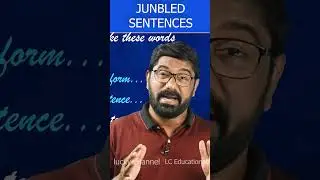 Jumbled sentences / rearrangemenat of sentences tricks in telugu / Luckychannel education videos