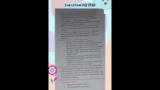 SOAL LATIHAN PAT PPKN II SMP KELAS 8