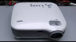 Video Projector Dismantling Featuring a NEC VT470