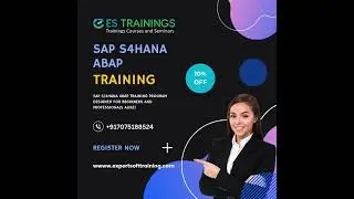 Master SAP S/4HANA ABAP with Expert Soft Training! 