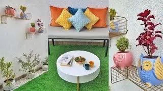 DIY Balcony Makeover | Balcony Decorating Ideas | बालकनी मेकओवर
