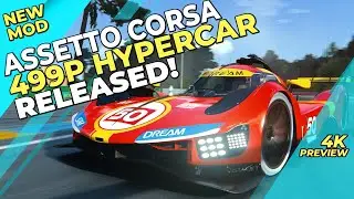 Sim Dream Development Assetto Corsa LM Hypercar 499P Mod Released