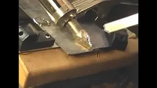 Getting creative to solder seams on Lead Flashing without melting down the finished project