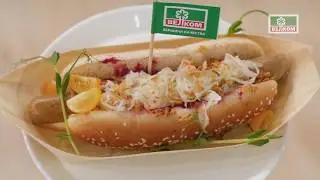 Хот-дог с квашеной капустой