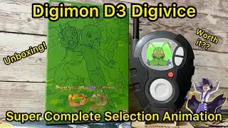 D-3 Digivice - Super Complete Selection Animation Unboxing #digimon #digimonadventure02
