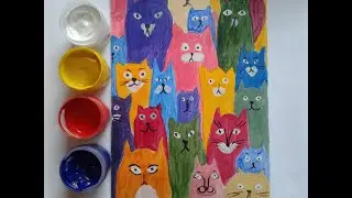 Питерские коты | Простое рисование для детей и взрослых