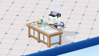 [Blue Archive] ~Shigure~ Cafe Furniture Interaction