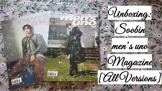 Unboxing - Soobin: Men's Uno Magazines