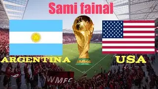 Argentina vs USA🎯🏆 | FIFA World Cup 2022 | Sami fainal Round - FIFA MOBILE ™2023