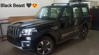 2024 Mahindra Scorpio Classic S11 😍 | black Beast 🖤 |