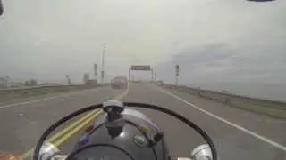 Confederation Bridge On A Ural Retro - High Res Version