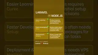 Laravel vs Node.js ⚡ Which is Better for Web Development in 2025? 