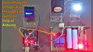Controlling the Temperature through Fan with the help of Arduino @khaliqonair #arduino