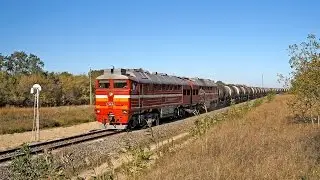 Тепловозы 2ТЭ116-1615 и 2ТЭ116-1682 