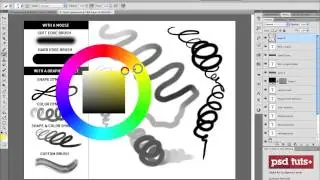 The Brush Panel and Using a Tablet