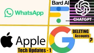 WhatsApp Chat Lock, Google Deleting Accounts?, ChatGPT Connected to Internet | Tech News - #1