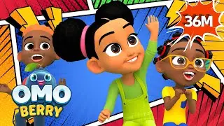 Let's Get Ready For School | OmoBerry | Back to School Songs + Learning Videos For Kids + Kids Songs