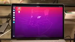 Ubuntu 20 Virtual Machine Running on a 2018 MacBook Air