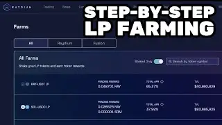 Guide to Liquidity Pool farming on Raydium