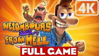 Neighbours back from Hell Gameplay walkthrough full game 100% (PC 4K UHD) - No Commentary